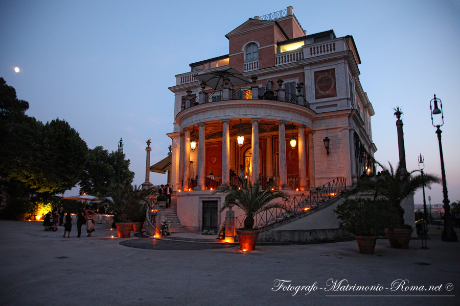 Casina Valadier - © Fotografo Matrimonio Roma .net