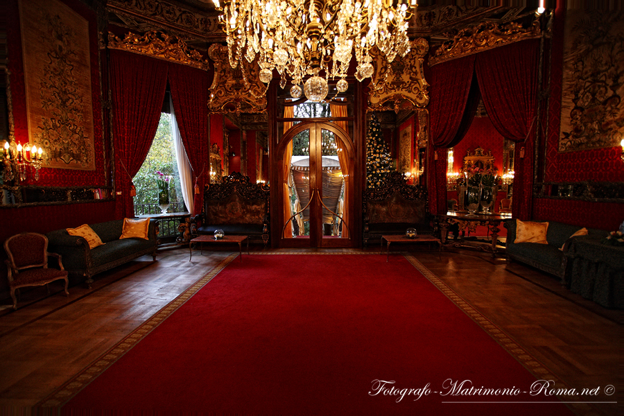 Palazzo Brancaccio - Roma - © Fotografo Matrimonio Roma .net