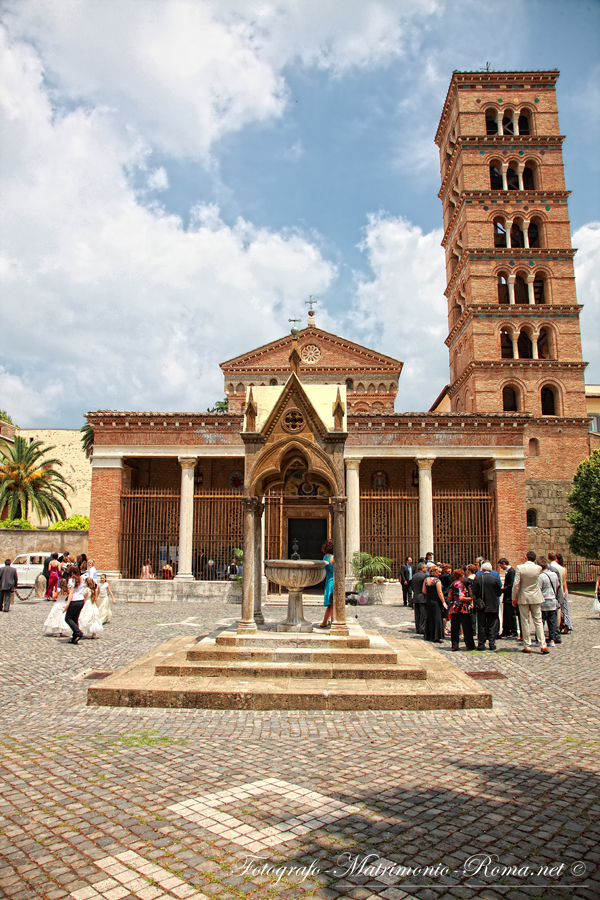 Abbazia di San Nilo - Grottaferrata - © Fotografo Matrimonio Roma .net