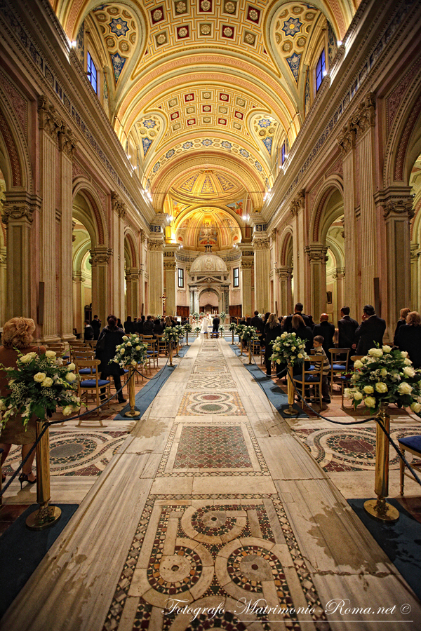 Basilica dei Santi Bonifacio ed Alessio - Roma - © Fotografo Matrimonio Roma .net