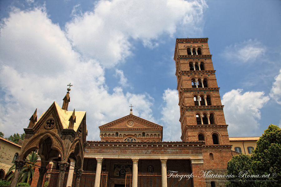 Basilica di San Nilo - Grottaferrata - © Fotografo Matrimonio Roma .net