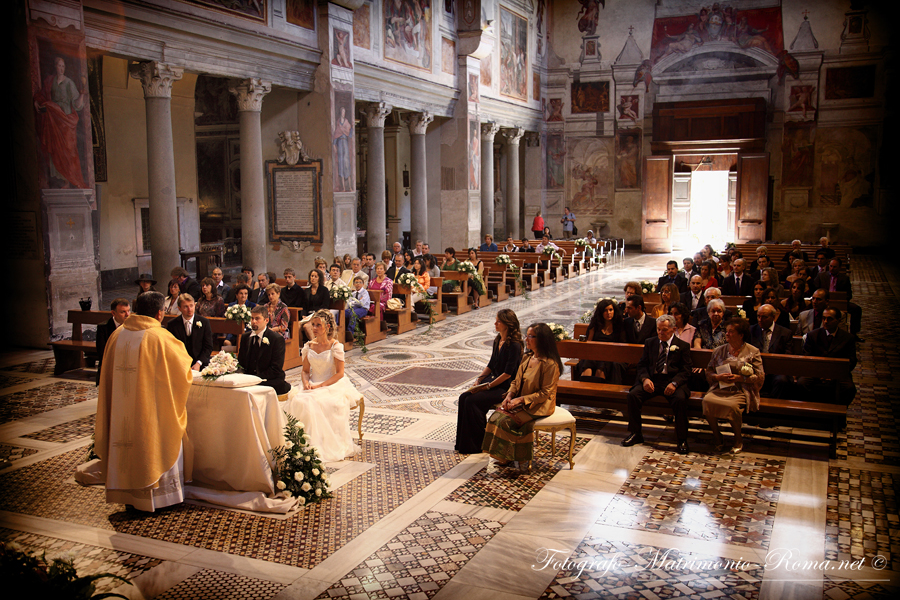Basilica di Santa Prassede - Roma - © Fotografo Matrimonio Roma .net