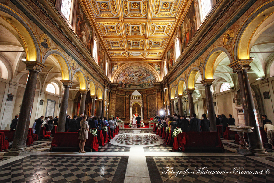 Chiesa di Sant&#39;Agata dei Goti - Roma - © Fotografo Matrimonio Roma .net