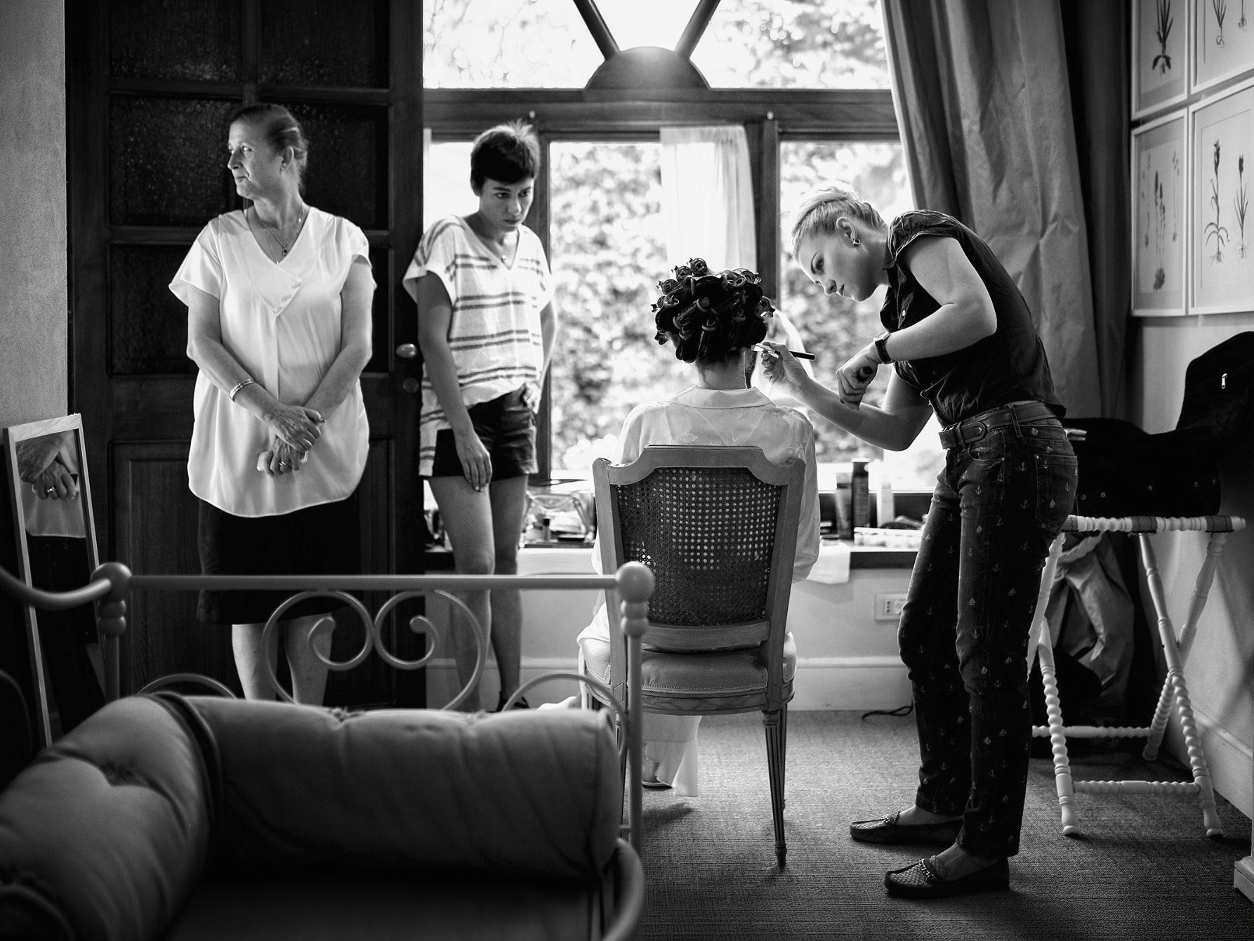 Preparativi sposa - reportage